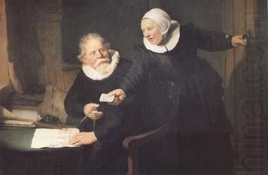 The Shipbuilder and his Wife (mk25), REMBRANDT Harmenszoon van Rijn